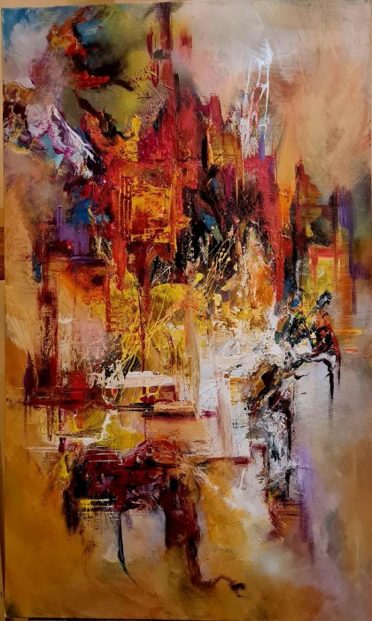 Pictura Arsita Pe Plaja