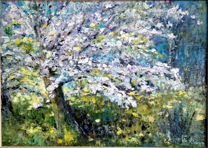 Pictura Batranul Cires