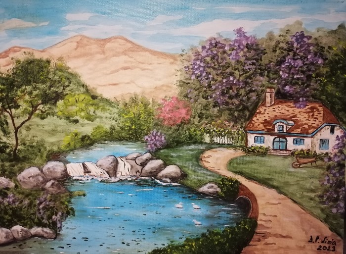 Pictura Casa De La Munte