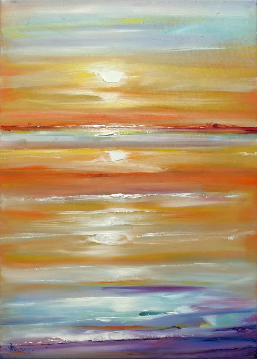 Pictura Seara Pe Mare