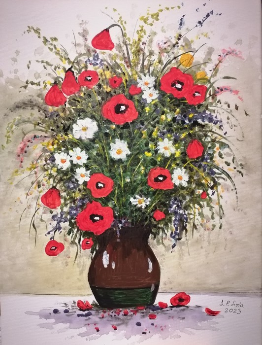 Pictura Flori De Camp