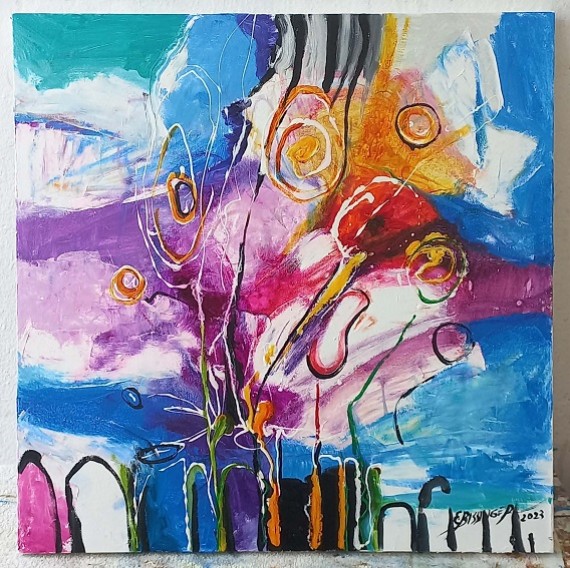 Pictura Racoarea Diminetii