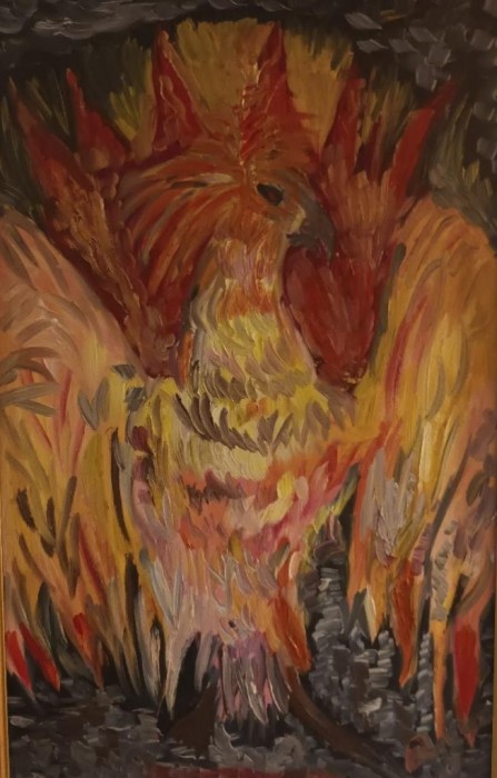Pictura Pasarea Phoenix 2
