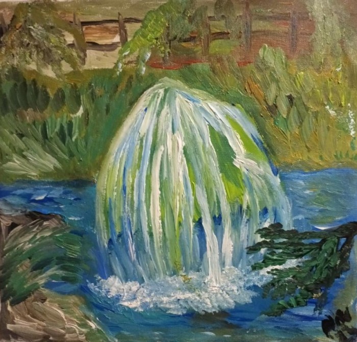 Pictura Cascada Bigar