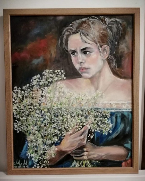 Pictura ,,Florile Tacerii-