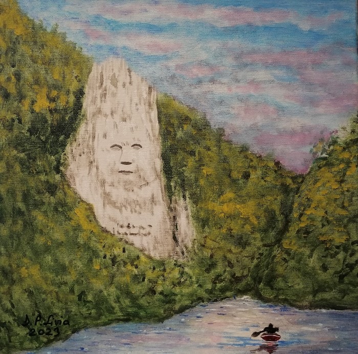 Pictura Statuia Lui Decebal