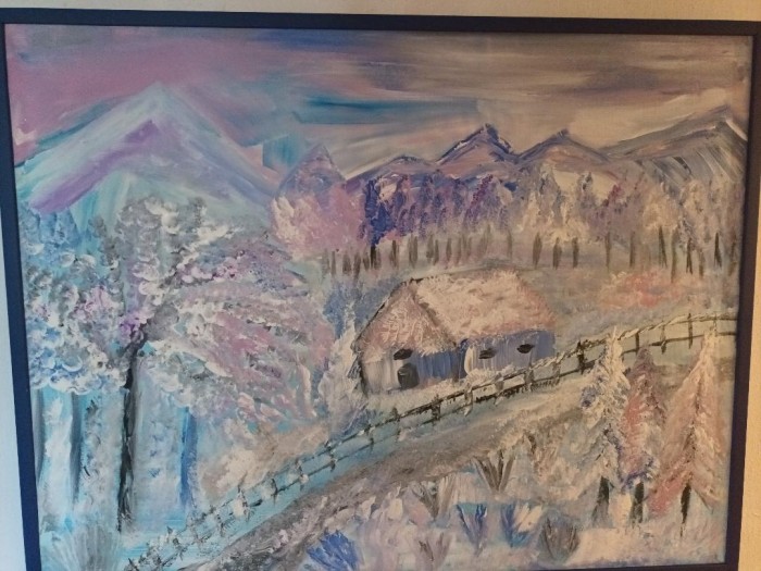 Pictura Peisaj De Iarna