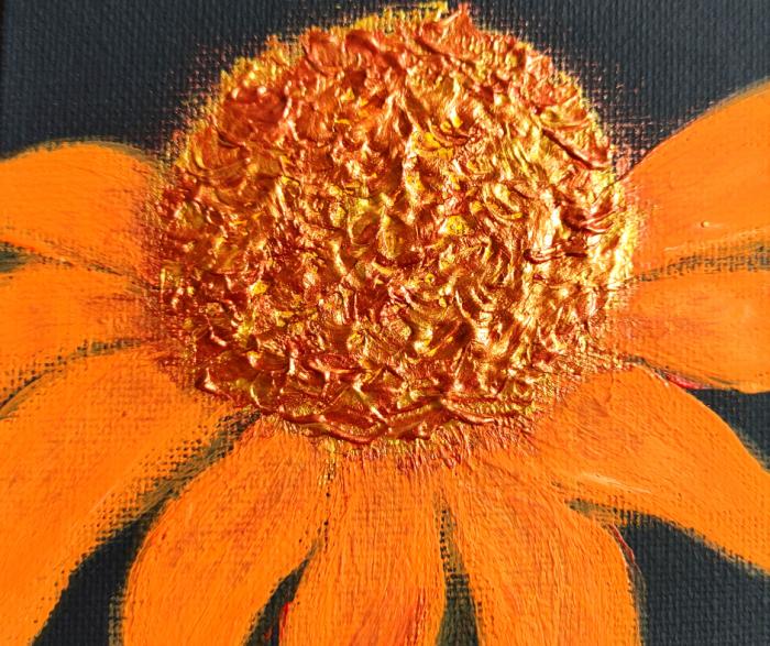 Pictura Floare Portocalie