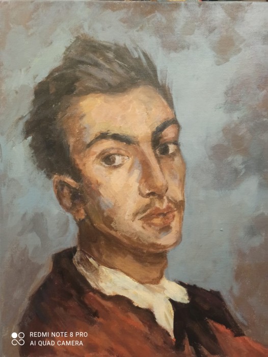 Pictura Baiatul Cu Șarm- Reinterpretare