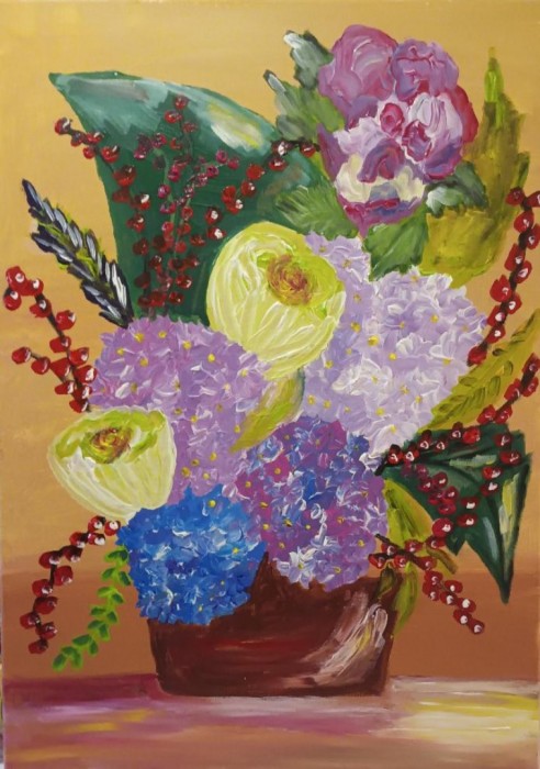 Pictura Bucuria Florilor 2