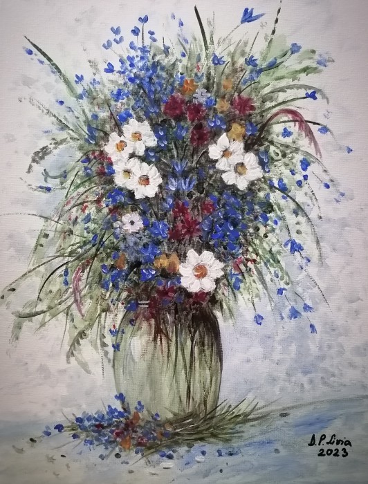 Pictura Miresme Albastre